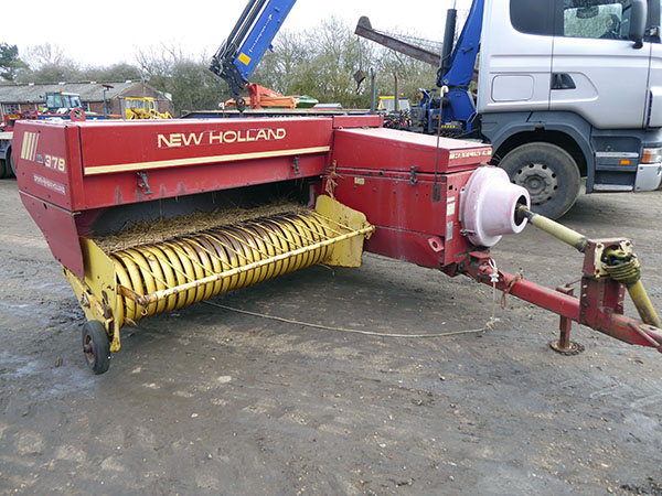 Chris Atkin & Son Ltd - New Holland 378 Conventional Baler